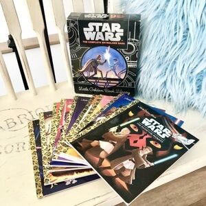 Disney, Star Wars, Little Golden Book Library, Set Of 9, Complete Skywalker Saga